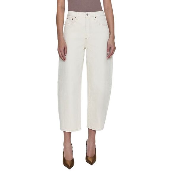 Pistola Denim - Pistola Womens  Eli Ecru Arched Jean, White